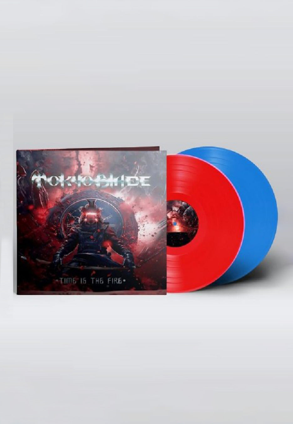 Tokyo Blade - Time Is The Fire Ltd. Blue & Red - Colored 2 Vinyl | Neutral-Image