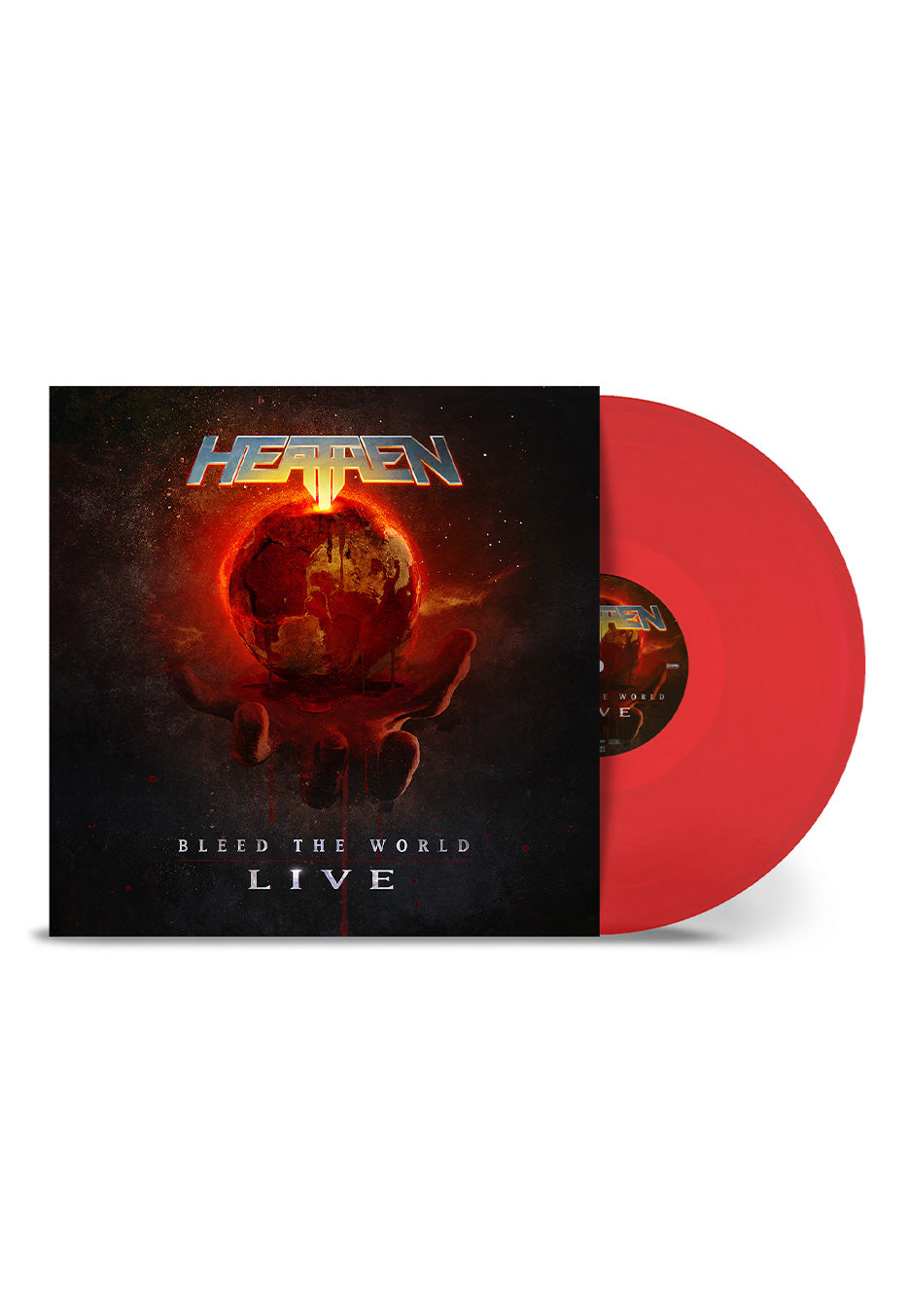 Heathen - Bleed The World: Live Ltd. Transparent Red - Colored Vinyl | Neutral-Image