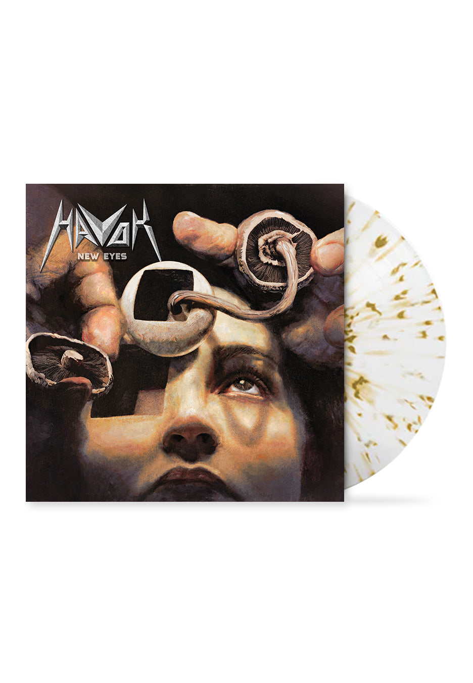 Havok - New Eyes Ltd. Clear With Gold - Splattered Vinyl | Neutral-Image