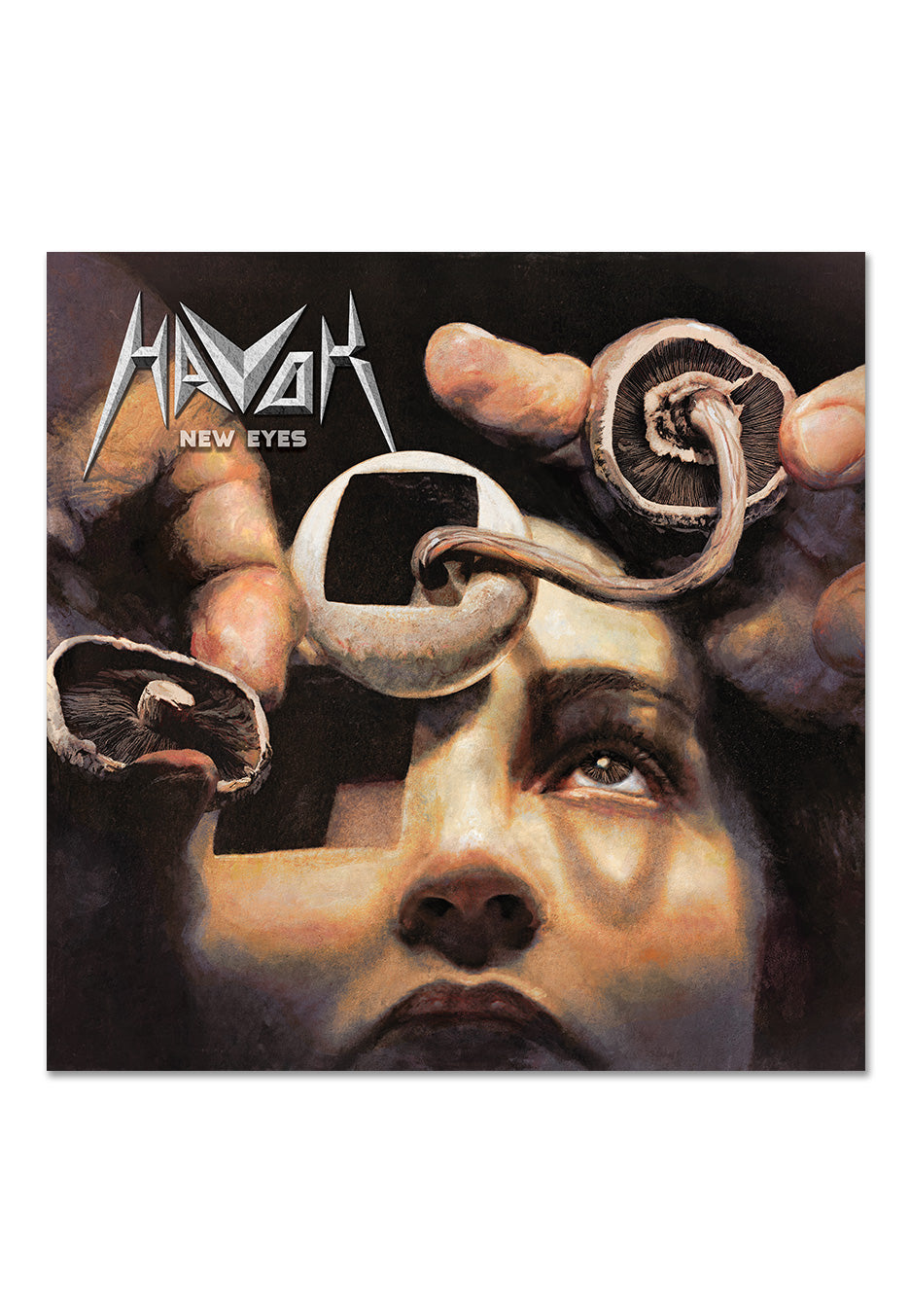 Havok - New Eyes Ltd. Stone/Grey Black Marbled - Splattered Vinyl | Neutral-Image