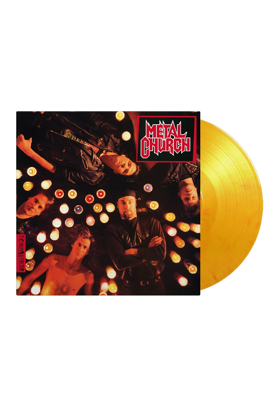 Metal Church - Human Factor Ltd. Flame Red - Colored Vinyl | Neutral-Image