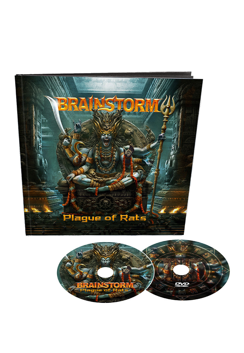 Brainstorm - Plague Of Rats Ltd. - Earbook CD + DVD | Neutral-Image