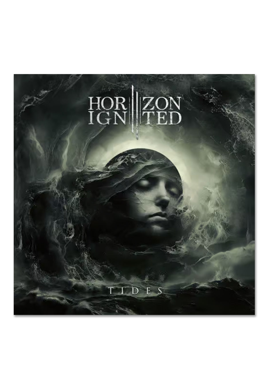 Horizon Ignited - Tides Ltd. Clear w/ Black/Green - Splattered Vinyl | Neutral-Image