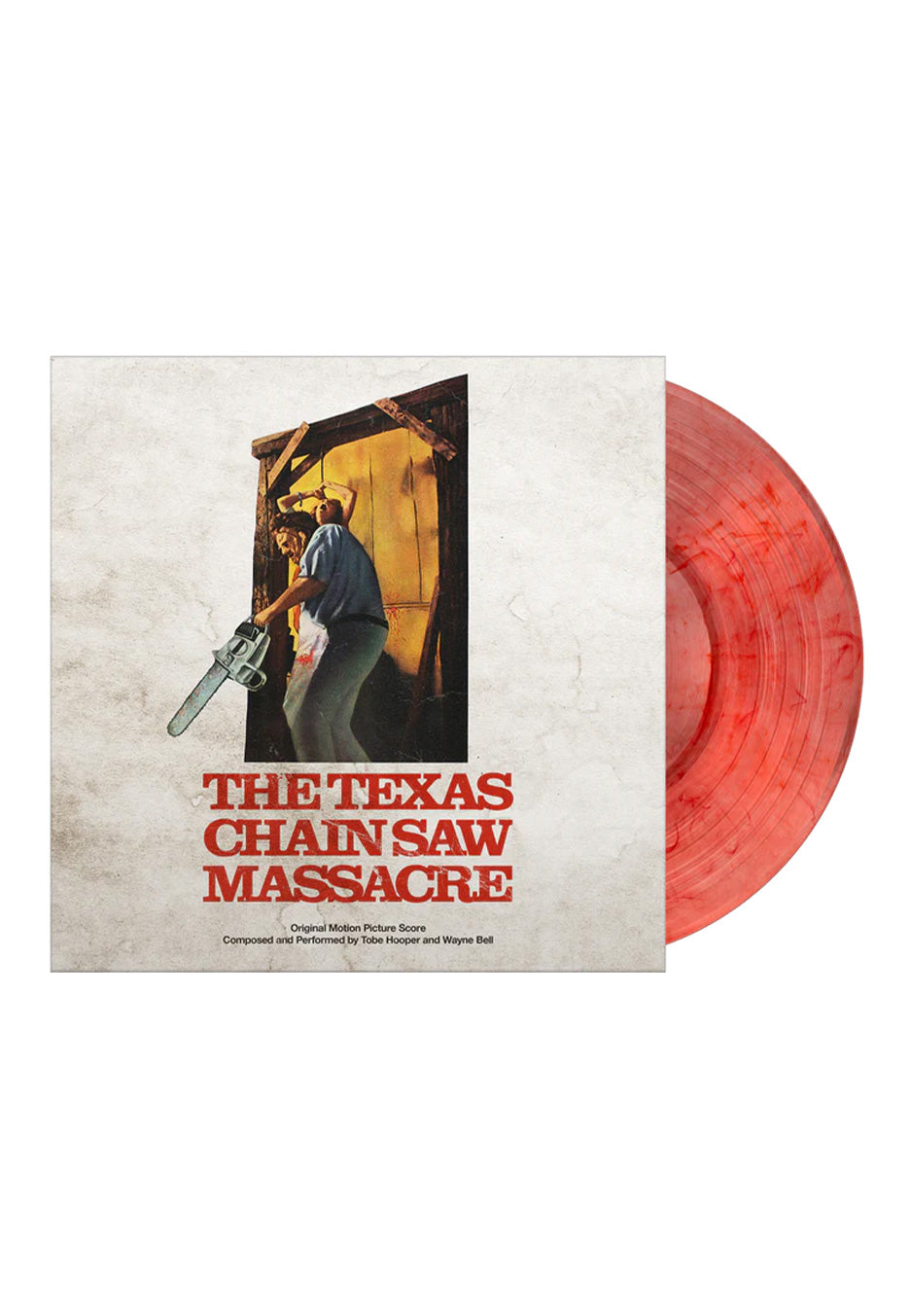 Texas Chainsaw Massacre - The Texas Chain Saw Massacre OST Ltd. Clear w/ Blood Red - Splattered Vinyl | Neutral-Image