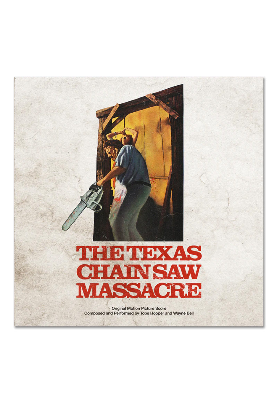 Texas Chainsaw Massacre - The Texas Chain Saw Massacre OST Ltd. Clear w/ Blood Red - Splattered Vinyl | Neutral-Image