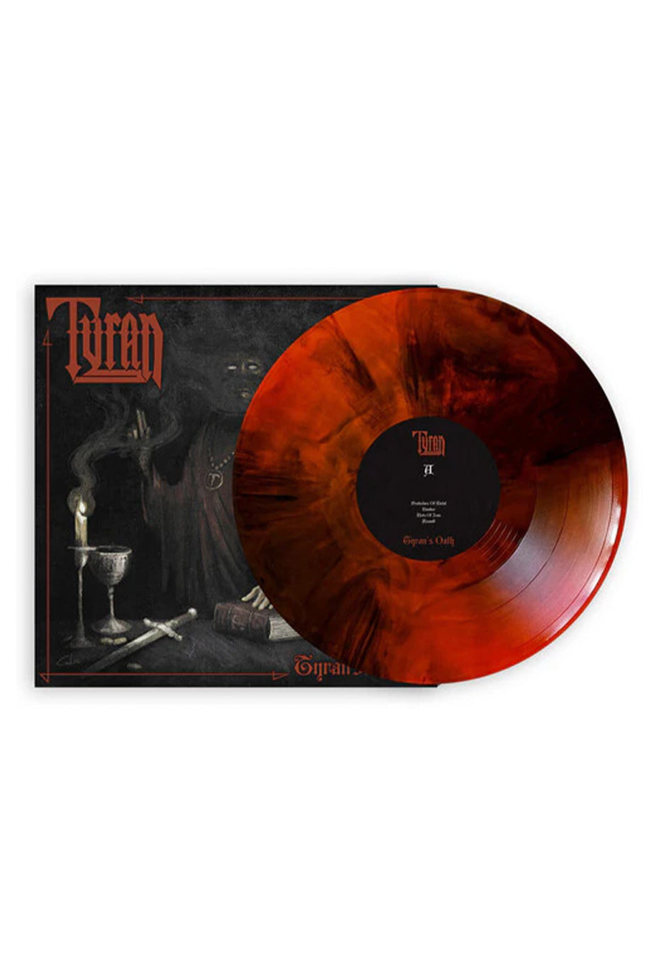 Tyran - Tyran's Oath Ltd. Orange/Black - Marbled Vinyl | Neutral-Image