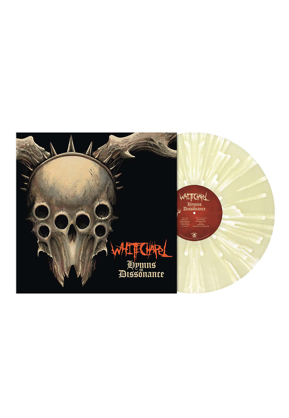 Whitechapel - Hymns in Dissonance Ltd. Bone White - Splattered Vinyl | Neutral-Image