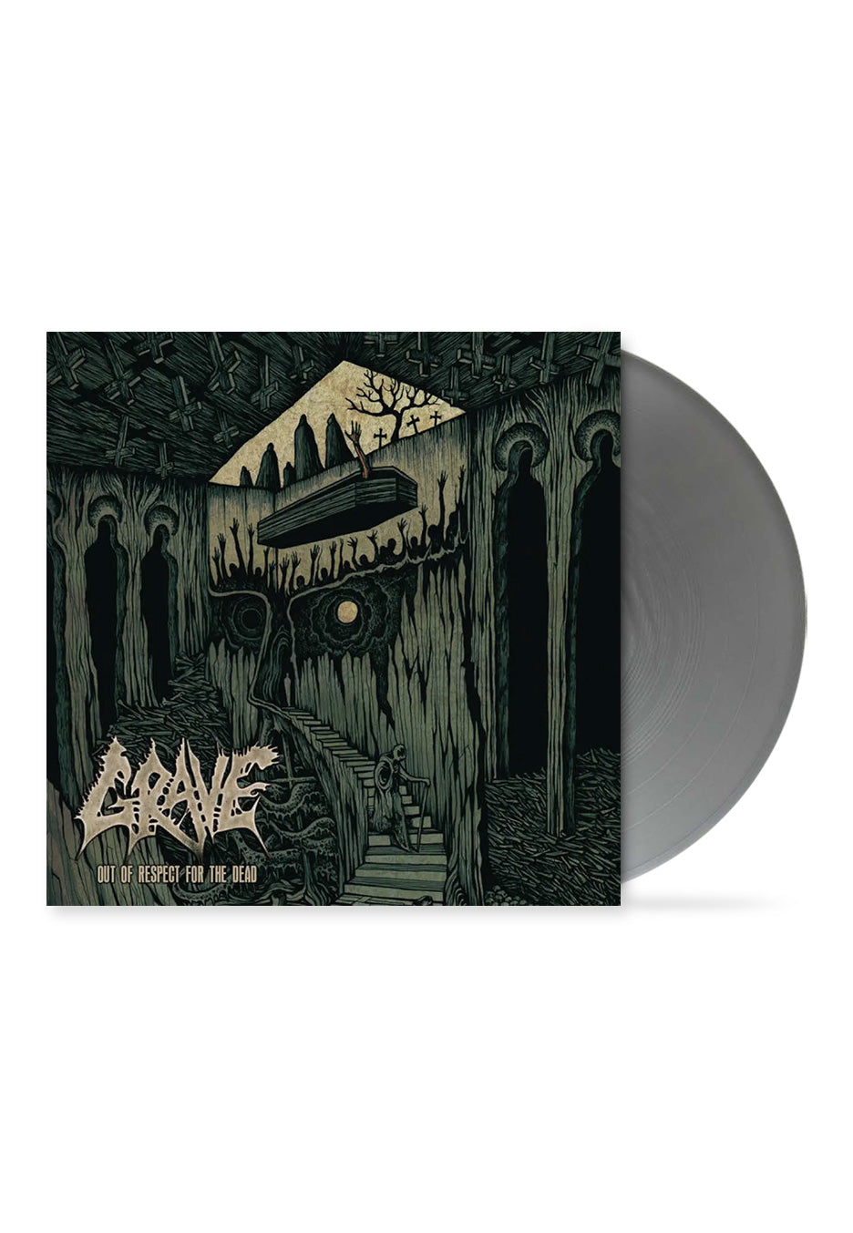 Grave - Out Of Respect For The Dead Ltd. Silver - Colored Vinyl | Neutral-Image