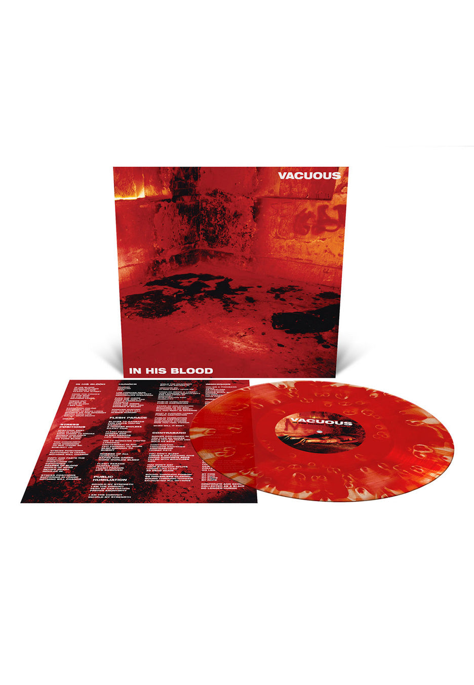 Vacuous - In His Blood Ltd. Pool Of Blood - Colored Vinyl | Neutral-Image