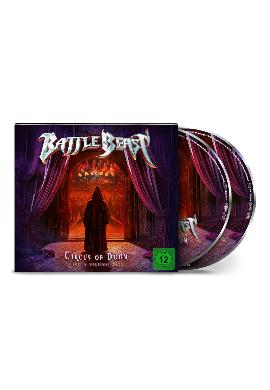 Battle Beast - Circus Of Doom: Live in Helsinki 2023 - Digi CD + Bluray | Neutral-Image