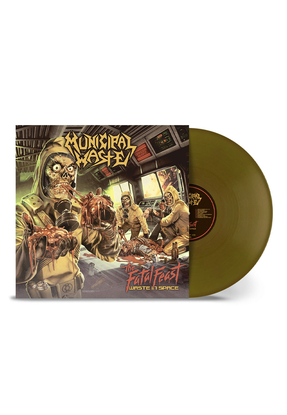 Municipal Waste - The Fatal Feast Ltd. Gold - Colored Vinyl | Neutral-Image