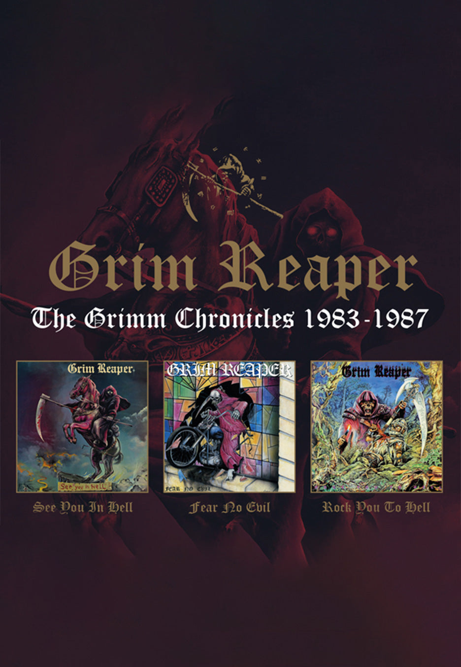 Grim Reaper - The Grimm Chronicles 1983-1987 - CD Box Set | Neutral-Image