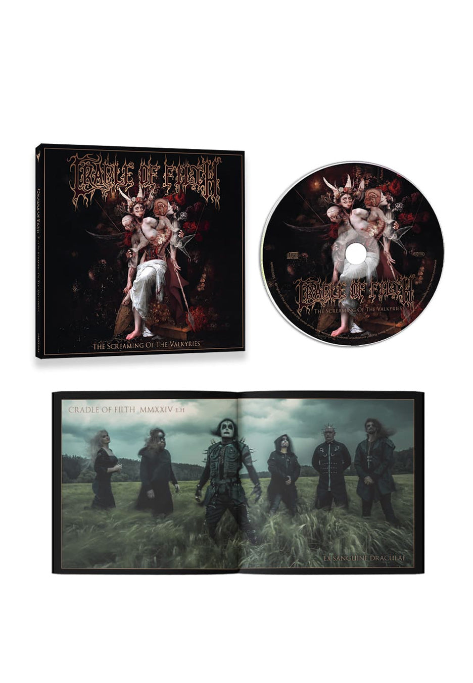 Cradle Of Filth - The Screaming Of The Valkyries - Digi-CD | Neutral-Image