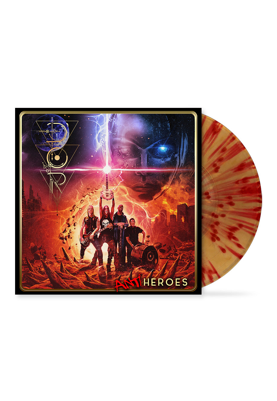 D'or - Antiheroes Gold w/Red - Splattered Vinyl | Neutral-Image