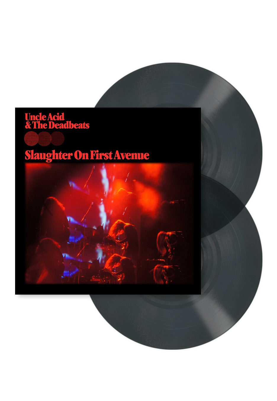 Uncle Acid & The Deadbeats - Slaughter On First Avenute Ltd. Transparent Black - Colored 2 Vinyl | Neutral-Image