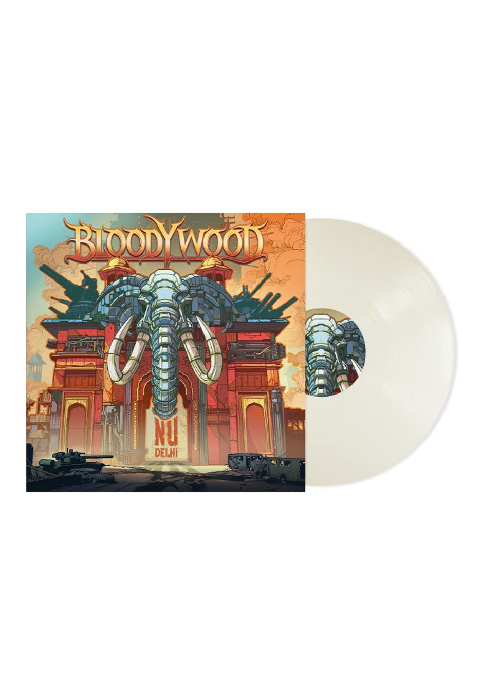 Bloodywood - Nu Delhi Opaque White - Colored Vinyl | Neutral-Image