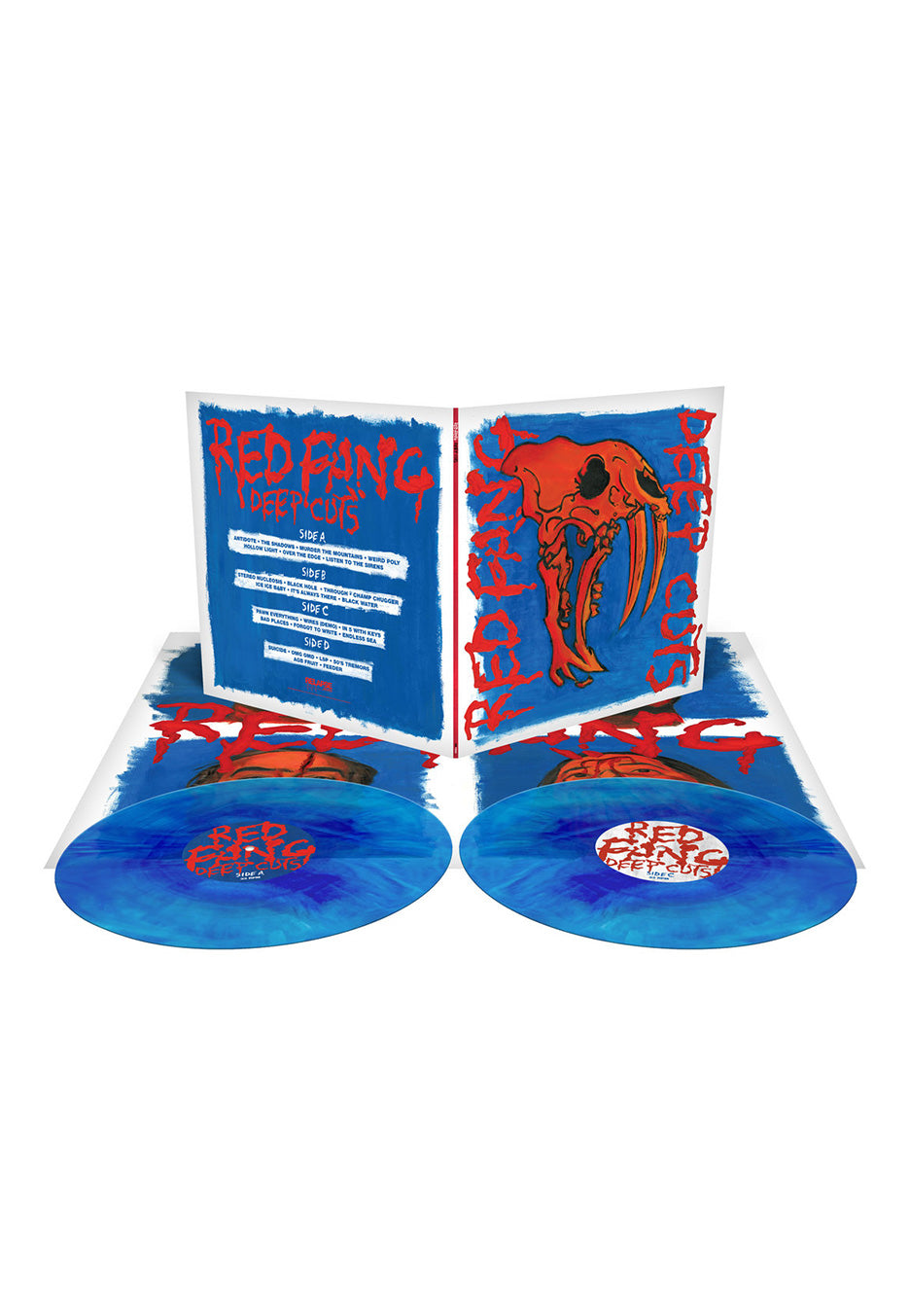 Red Fang - Deep Cuts Royal Blue/White Galaxy - Colored 2 Vinyl | Neutral-Image