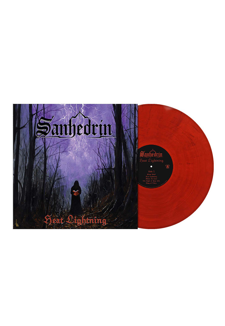 Sanhedrin - Heat Lightning Ltd. Ruby Red - Marbled Vinyl | Neutral-Image