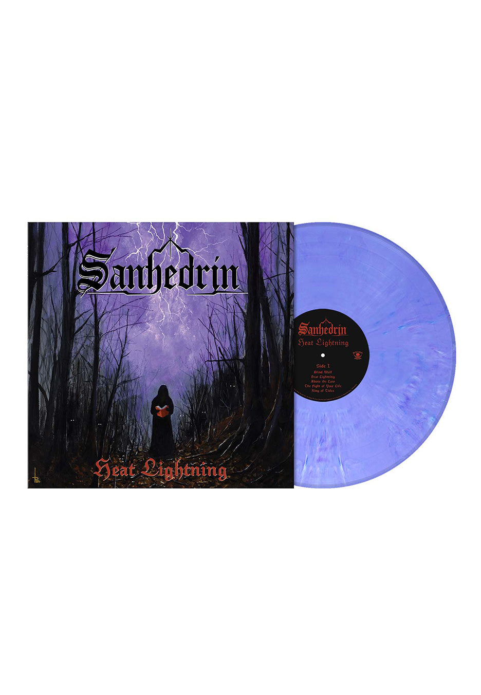 Sanhedrin - Heat Lightning Violet/Blue - Marbled Vinyl | Neutral-Image