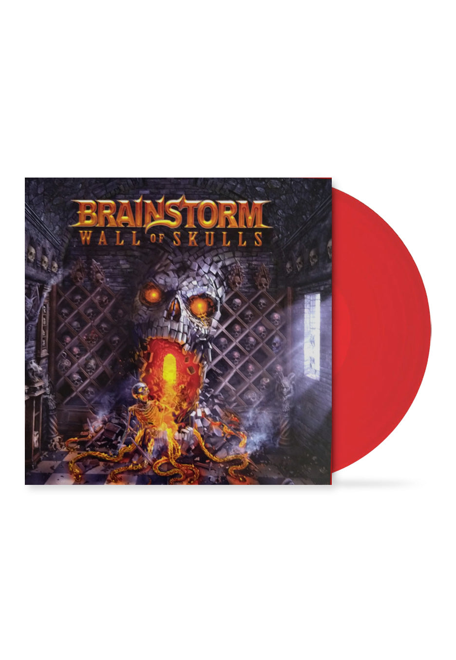 Brainstorm - Wall Of Skulls Ltd. Clear Red - Colored Vinyl | Neutral-Image