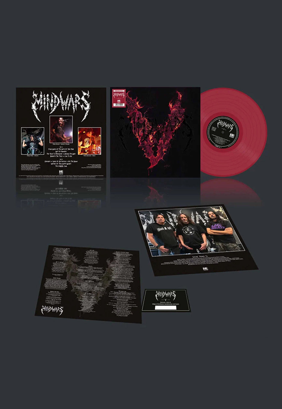 Mindwars - V Ltd. Oxblood - Colored Vinyl | Neutral-Image