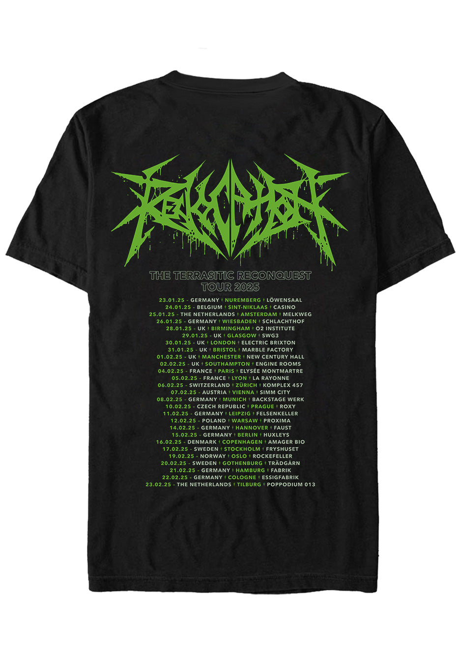 Revocation - The Terrasitic Reconquest Tour 2025 - T-Shirt | Men-Image