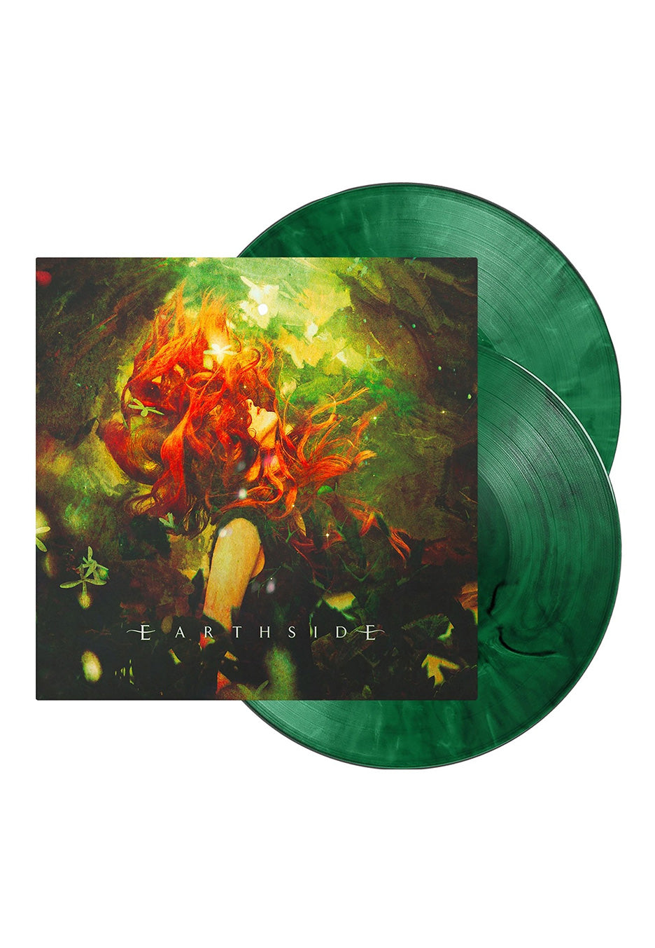 Earthside - Let The Truth Speak Ltd. Forest Green - Marbled 2 Vinyl | Neutral-Image