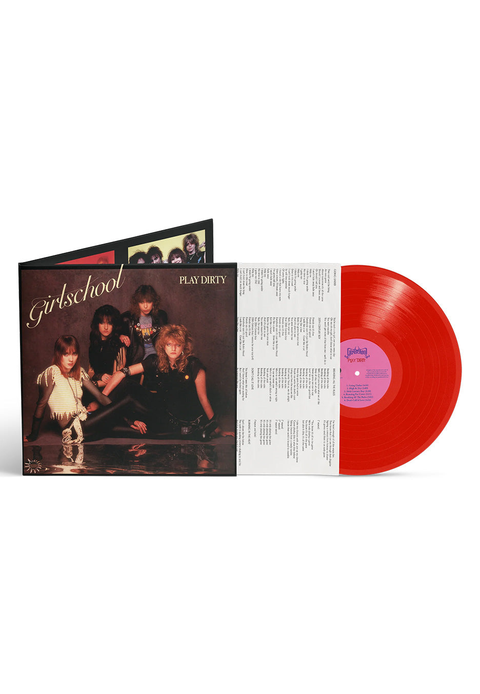 Girlschool - Play Dirty Red - Colored Vinyl | Neutral-Image