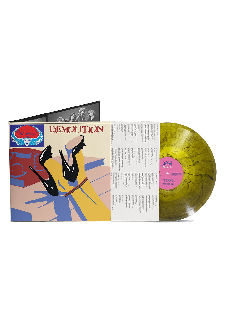 Girlschool - Demolition Olive - Marbled Vinyl | Neutral-Image