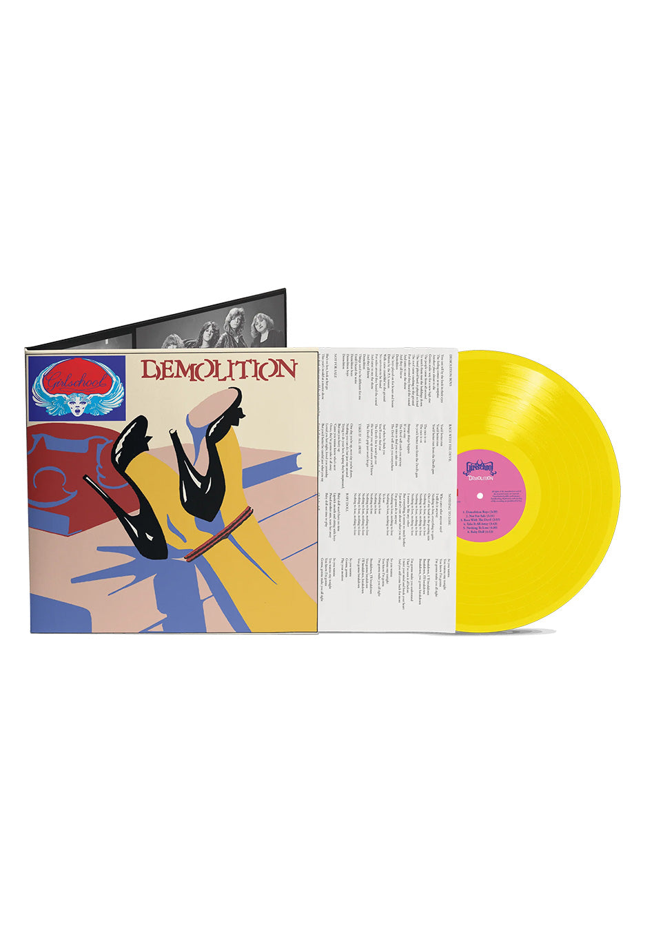 Girlschool - Demolition Yellow - Colored Vinyl | Neutral-Image