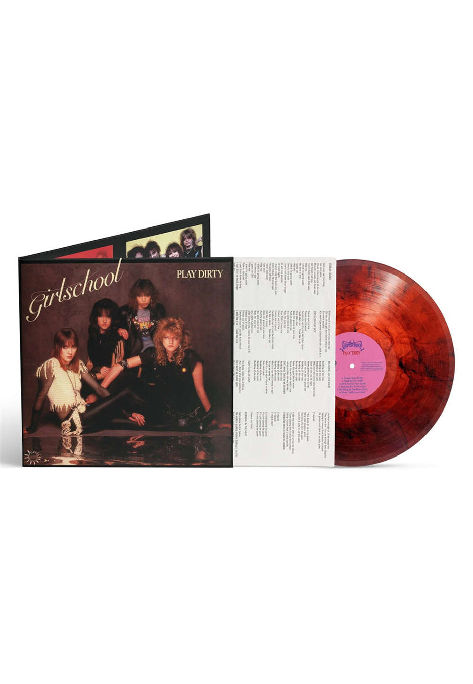 Girlschool - Play Dirty Red - Marbled Vinyl | Neutral-Image