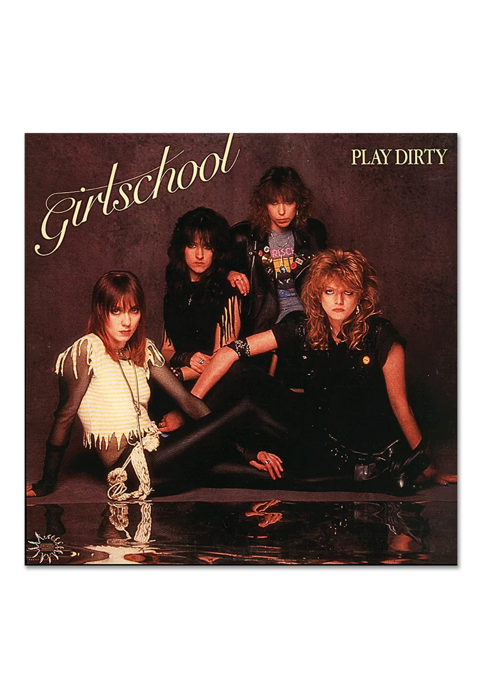 Girlschool - Play Dirty Red - Marbled Vinyl | Neutral-Image