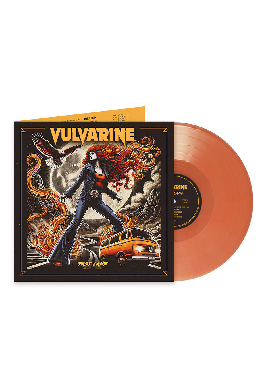 Vulvarine - Fast Lane Ltd. Solid Orange - Colored Vinyl | Neutral-Image