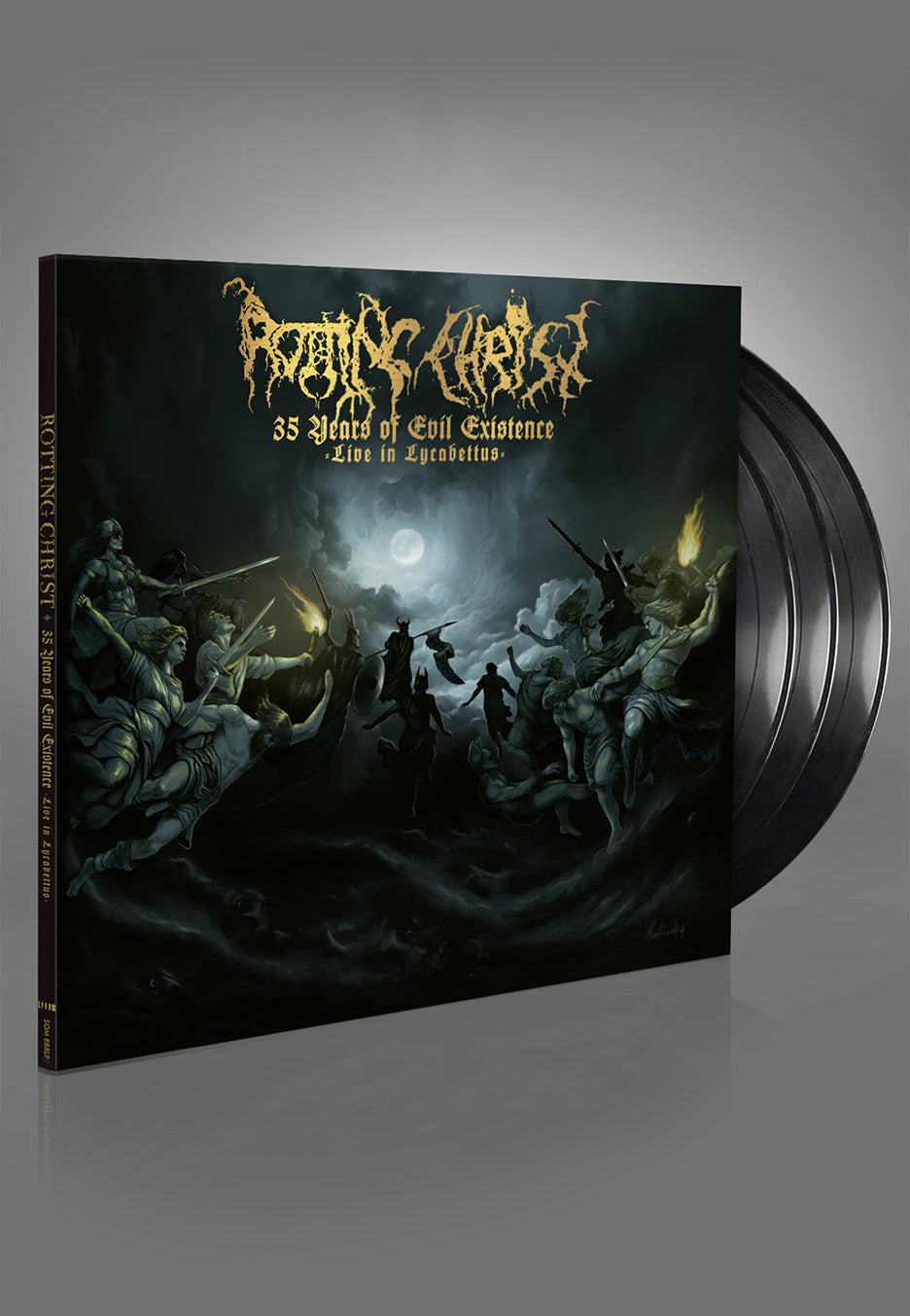 Rotting Christ - 35 Years Of Evil Existence: Live In Lycabettus - 3 Vinyl | Neutral-Image