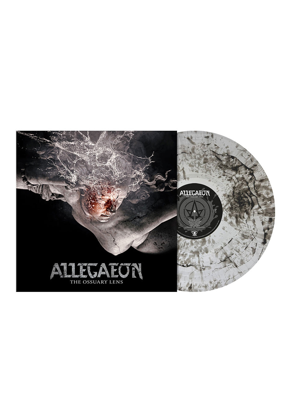 Allegaeon - The Ossuary Lens Ltd. Crystal Clear/Blackdust - Colored Vinyl | Neutral-Image