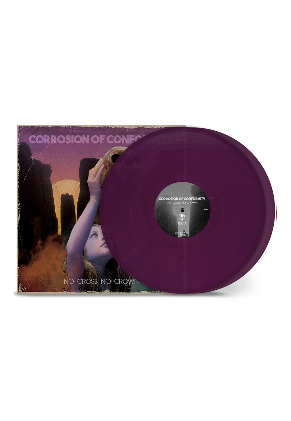 Corrosion Of Conformity - No Cross No Crown Ltd. Transparent Violet - Colored 2 Vinyl | Neutral-Image