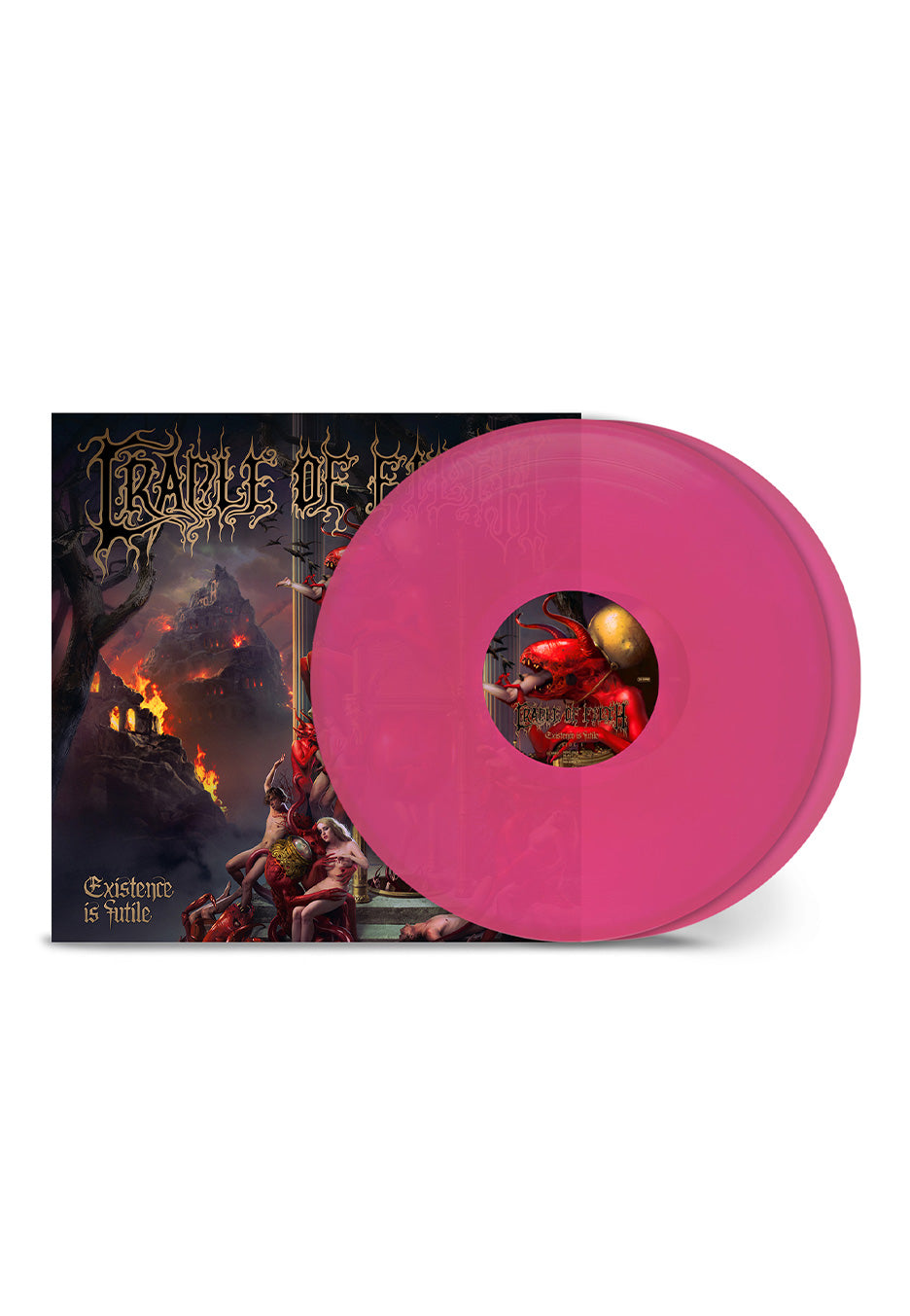 Cradle Of Filth - Existence Is Futile Ltd. Magenta - Colored 2 Vinyl | Neutral-Image