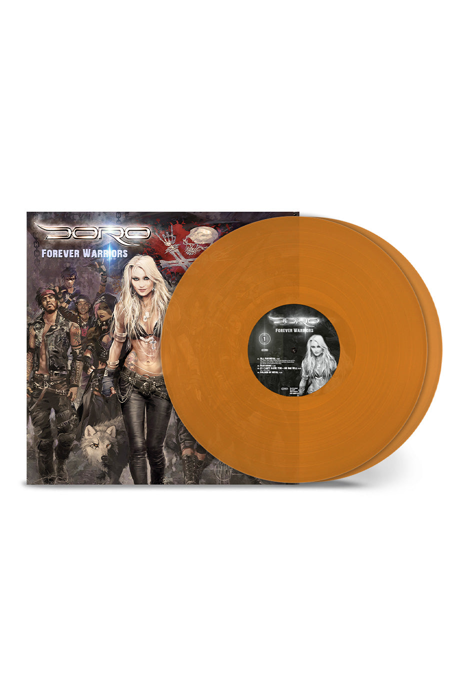 Doro - Forever Warriors Ltd. Transparent Orange - Colored 2 Vinyl | Neutral-Image