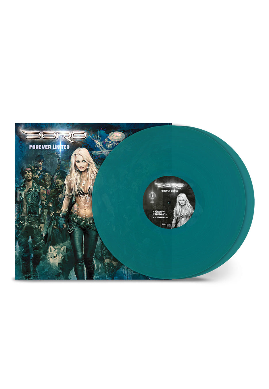 Doro - Forever United Ltd. Transparent Green - Colored 2 Vinyl | Neutral-Image