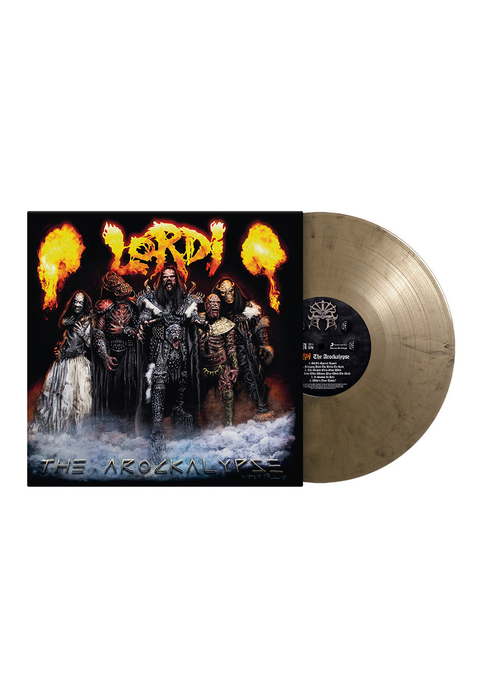 Lordi - Arockalypse Ltd. Black & Gold - Marbled Vinyl | Neutral-Image