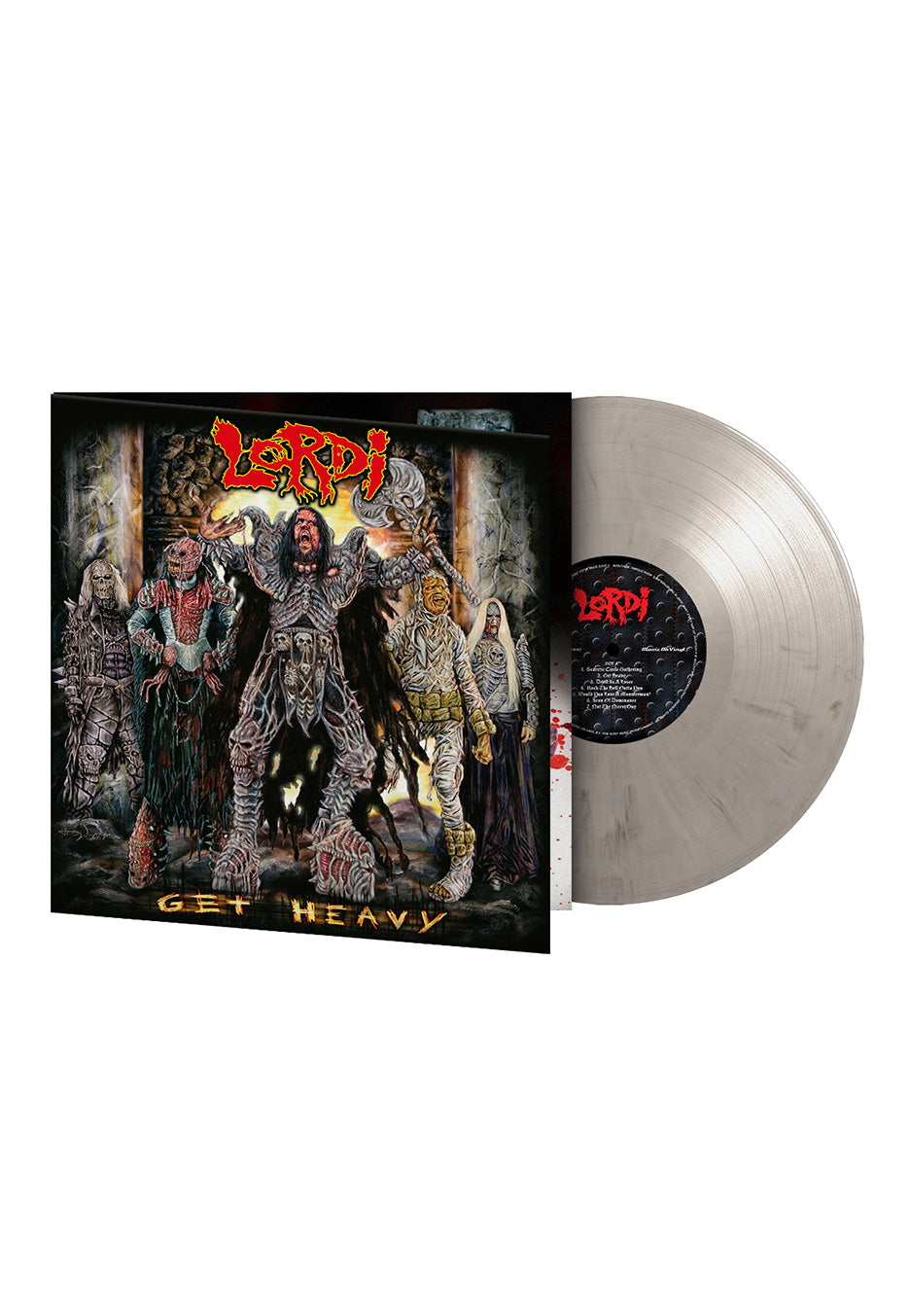 Lordi - Get Heavy Ltd. Black & White - Marbled Vinyl | Neutral-Image