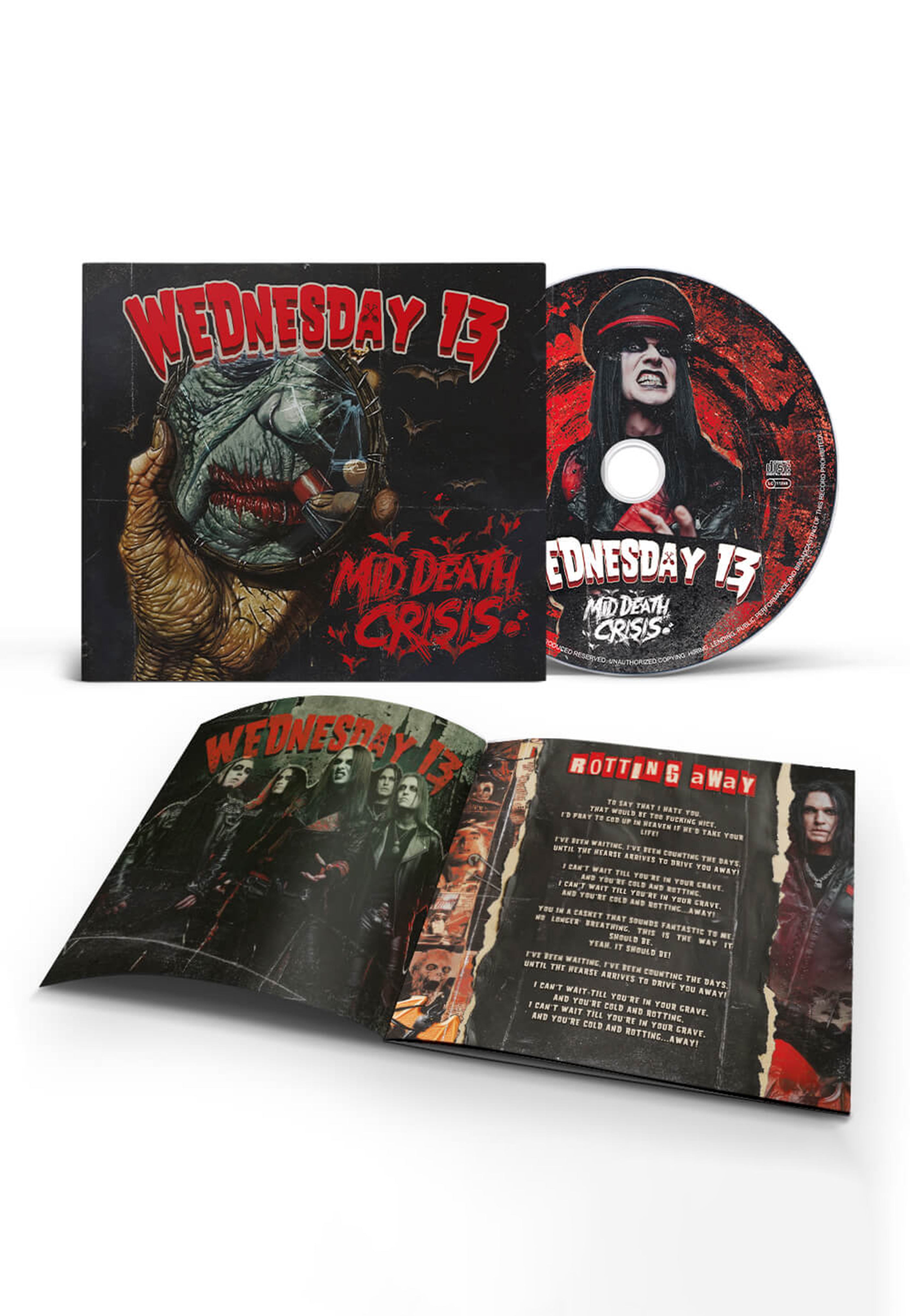 Wednesday 13 - Mid Death Crisis - Digipak CD | Neutral-Image