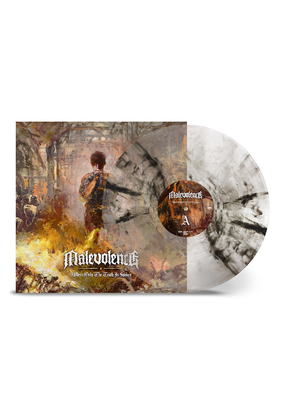 Malevolence - Where Only The Truth Is Spoken Ltd. Crystal Clear Black Indie Exclusive - Colored Vinyl | Neutral-Image