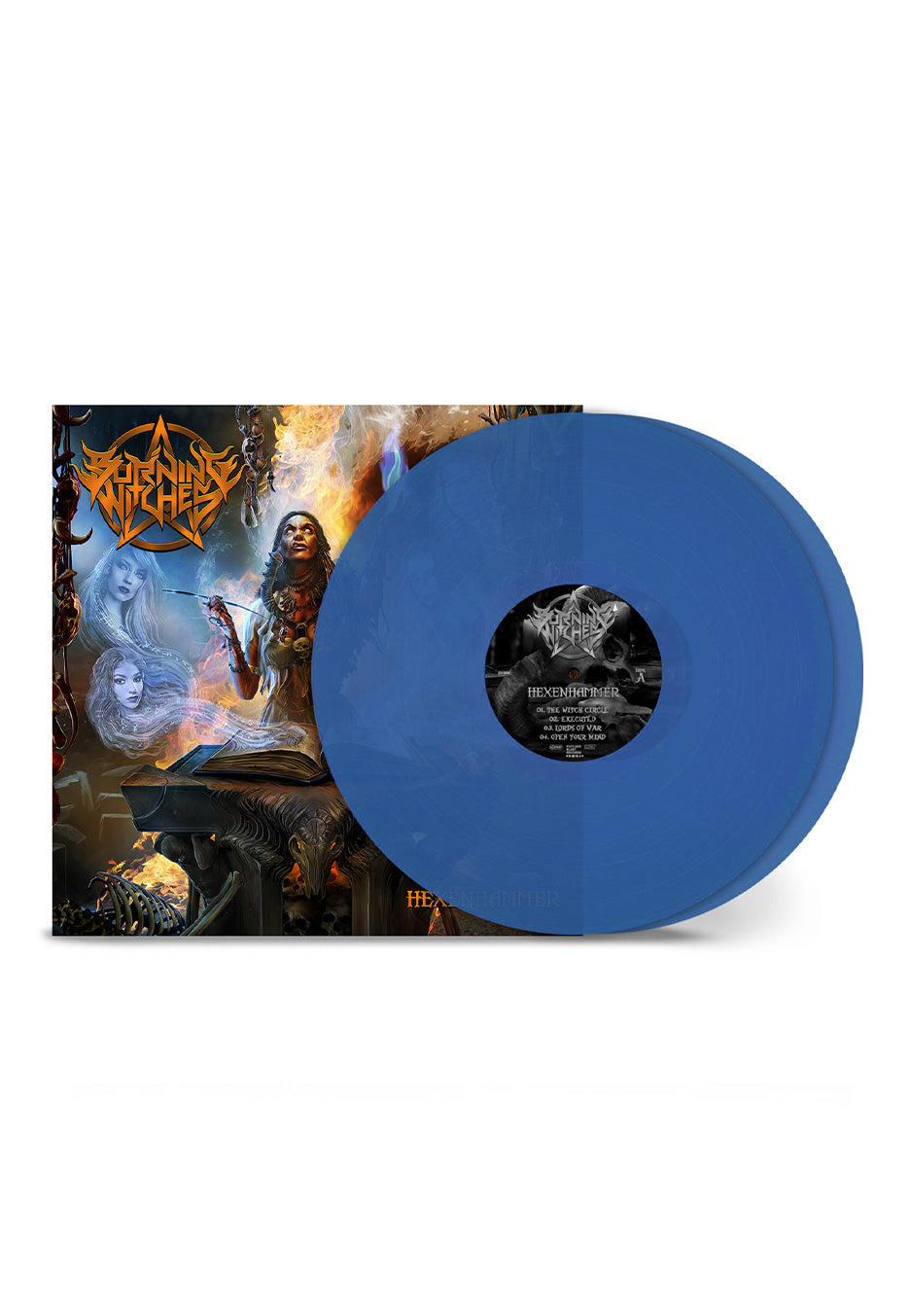 Burning Witches - Hexenhammer Ltd. Transparent Blue - Colored 2 Vinyl | Neutral-Image