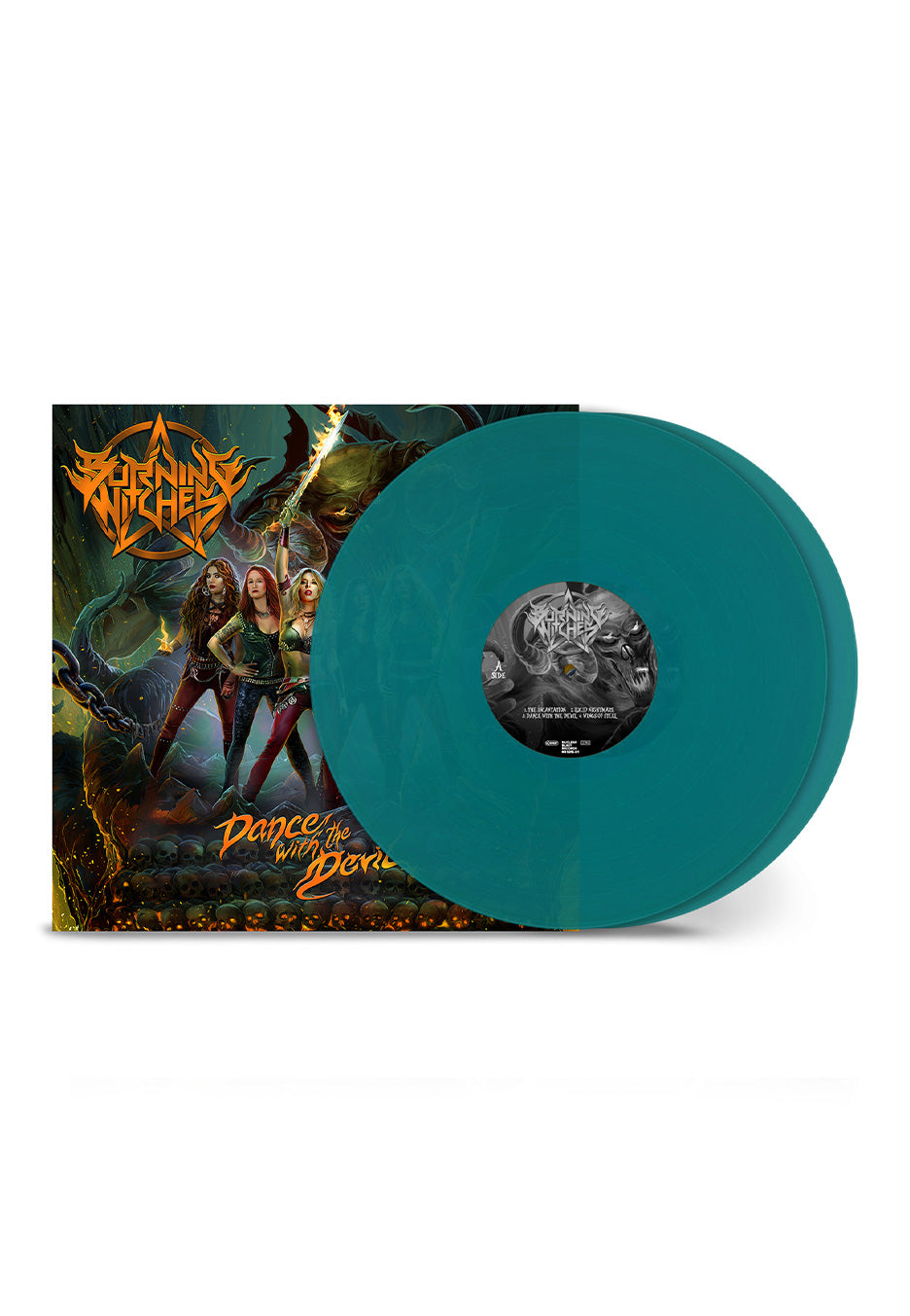 Burning Witches - Dance With The Devil Ltd. Transparent Green - Colored 2 Vinyl | Neutral-Image