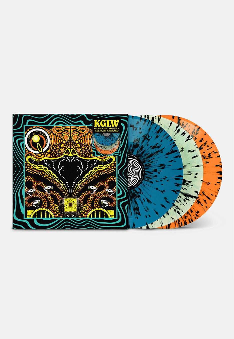 King Gizzard & The Lizard Wizard - Acoustic Gizzard Vol. II - Live in San Diego '24 - 3 Colored Vinyl | Neutral-Image