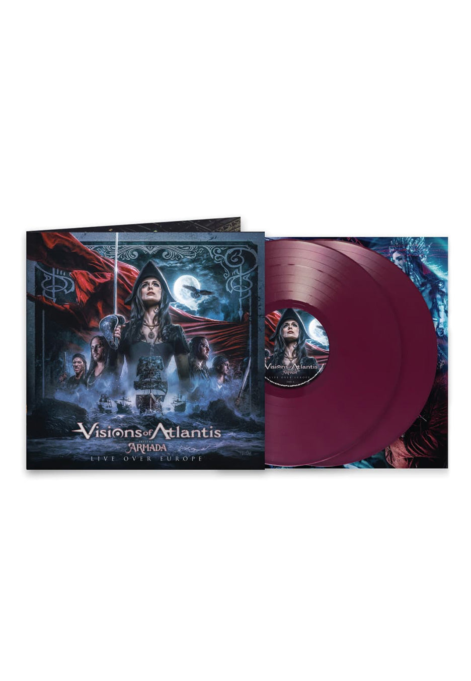 Visions Of Atlantis - Armada Live Over Europe Viola - Colored 2 Vinyl | Neutral-Image