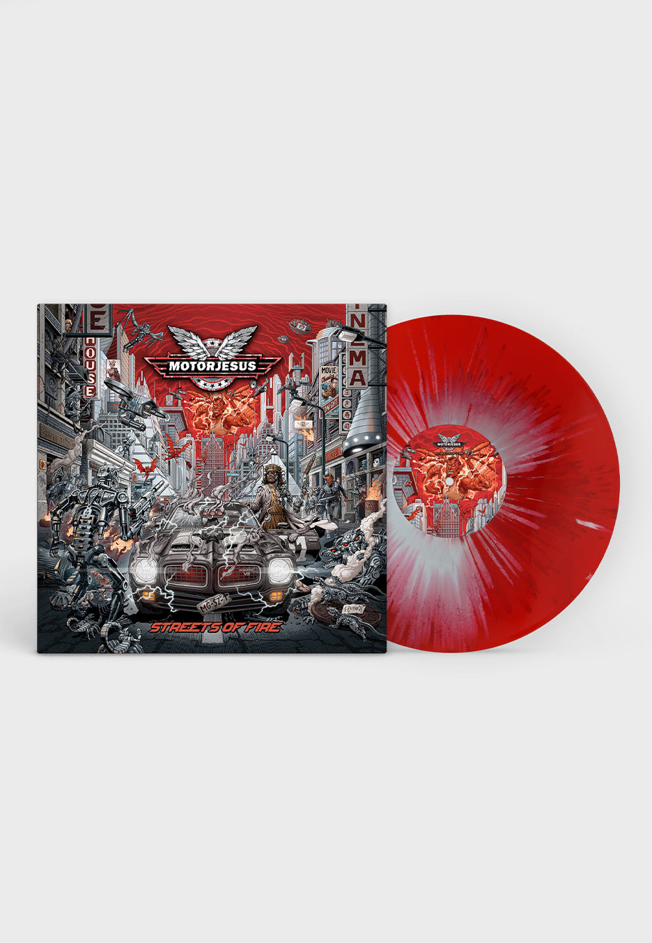 Motorjesus - Streets Of Fire - Splattered Vinyl | Neutral-Image