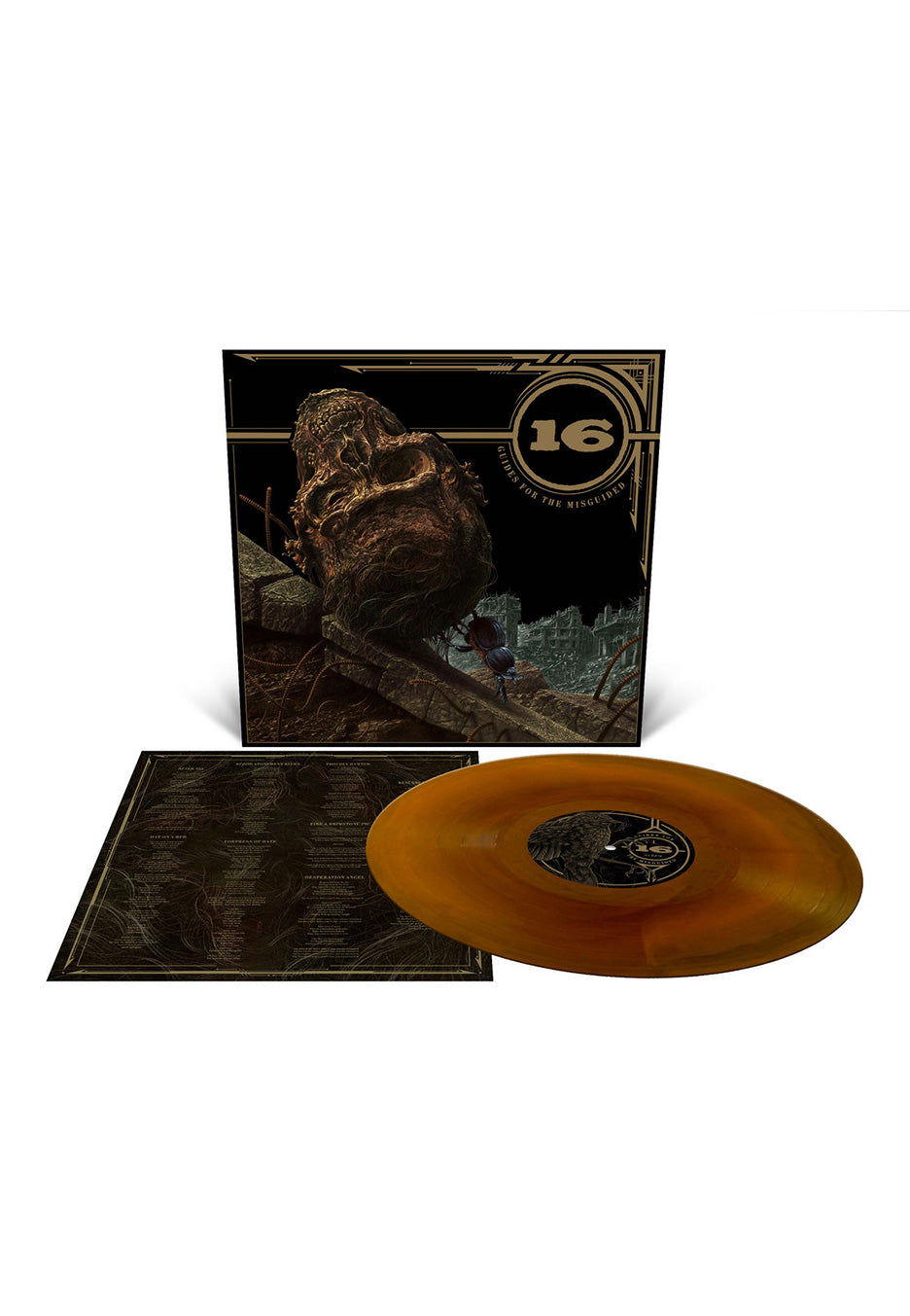 16 - Guides For The Misguided Ltd. Black Ice Orange Crush - Colored Vinyl | Neutral-Image