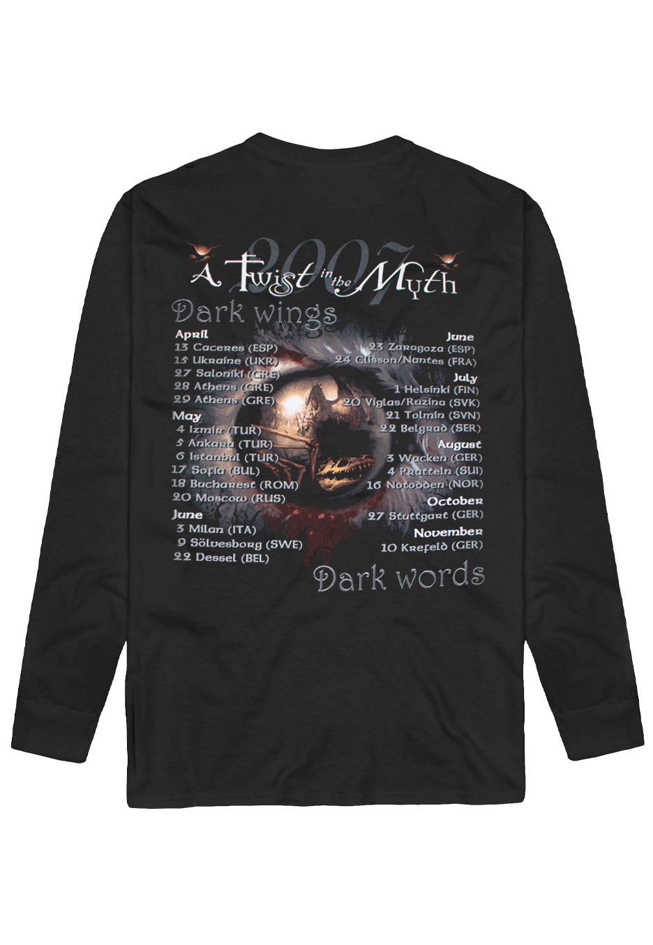 Blind Guardian - Dark Wings - Longsleeve | Neutral-Image